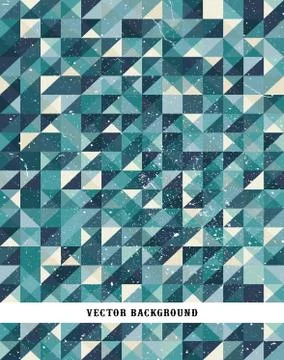 Abstract Pixel Background Stock Illustration