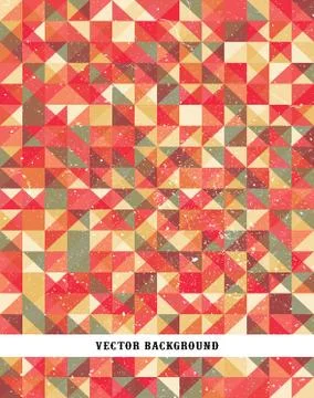 Abstract Pixel Background Stock Illustration