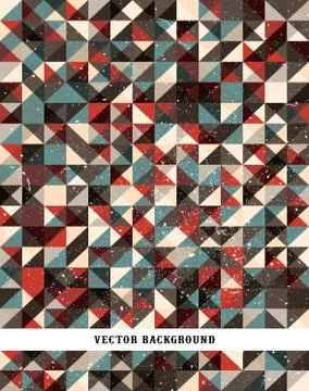 Abstract Pixel Background Stock Illustration