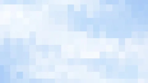 Abstract pixel background of light blue colors randomly change their hue Stock Footage 289137031