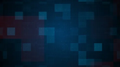 Abstract pixel block background Stock Footage 109479148