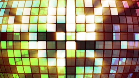 Abstract pixel block moving animation light background Stock Footage 268695274