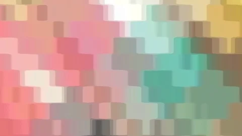 Abstract pixel block moving background. New quality universal motion dynamic Stock Footage 85238916