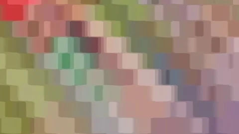 Abstract pixel block moving background. New quality universal motion dynamic Stock Footage 85375709