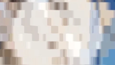 Abstract pixel block moving background. New quality universal motion dynamic Stock Footage 85376584