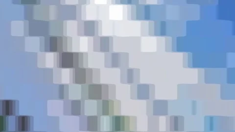 Abstract pixel block moving background. New quality universal motion dynamic Stock Footage 85377338