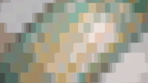 Abstract pixel block moving background. New quality universal motion dynamic Stock Footage 85377423