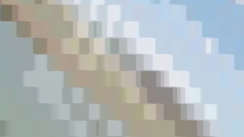 Abstract pixel block moving background. New quality universal motion dynamic Stock Footage 85377539