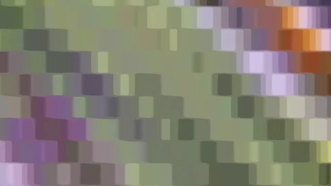 Abstract pixel block moving background. New quality universal motion dynamic Stock Footage 85380133