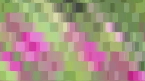 Abstract pixel block moving background. New quality universal motion dynamic Stock Footage 85380947
