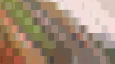 Abstract pixel block moving background. New quality universal motion dynamic Stock Footage 85384086