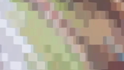 Abstract pixel block moving background. New quality universal motion dynamic Stock Footage 85384252