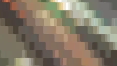 Abstract pixel block moving background. New quality universal motion dynamic Stock Footage 85384838