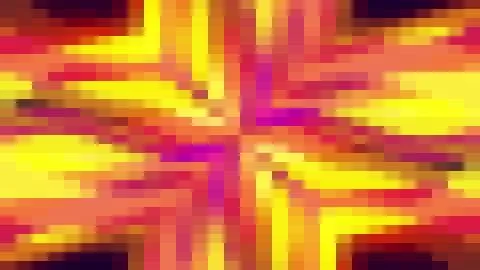 Abstract pixel block moving seamless loop background animation 34 New quality Stock Illustration