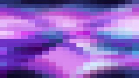 Abstract pixel block moving seamless loop background animation 37 New quality Stock Illustration