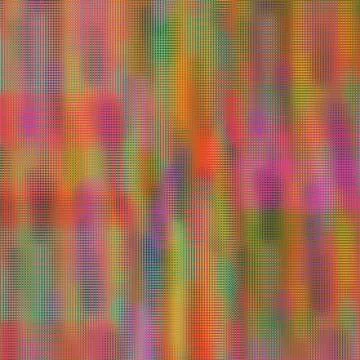 Abstract pixel colored pattern Stock Illustration