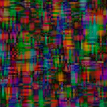 Abstract pixel colored pattern Illustrazione stock