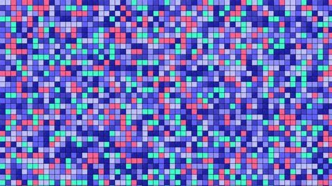 Abstract Pixel Pattern Background Stock Illustration