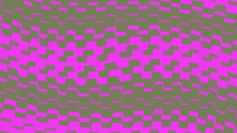 Abstract pixel pattern with pink and olive green squares Stock Illustration