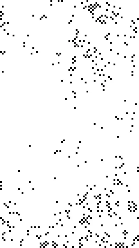 Abstract pixel retro 8bit black and white noise static overlay texture Stock Footage 282859941