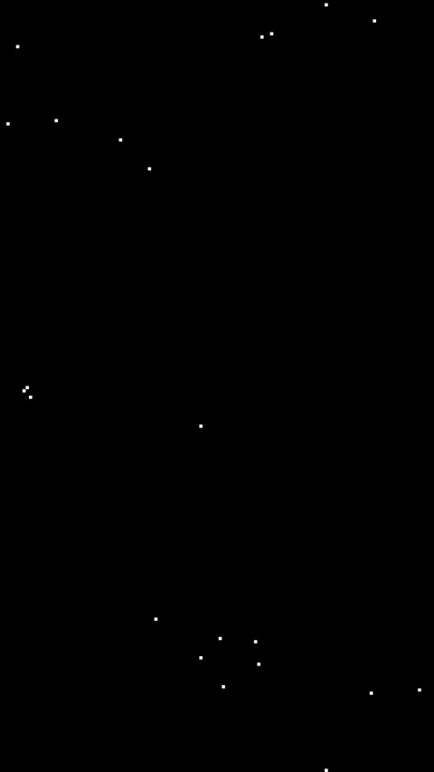 Abstract pixel retro 8bit black and white noise static overlay texture Stock Footage 318422658