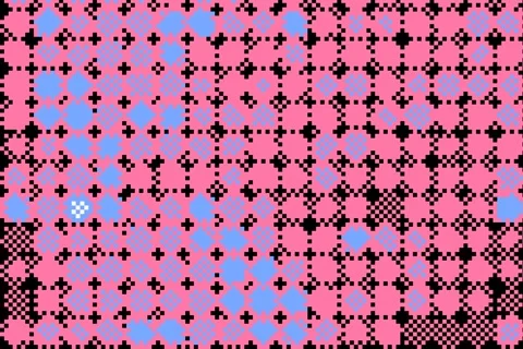 Abstract pixel retro 8bit rainbow video game glitch noise texture Stock Footage 282860181