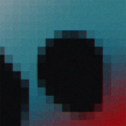 Abstract Pixel Shapes Seamless Loop Background  Digital Glitch Animation Stock Footage 317678752