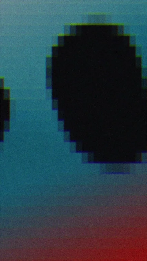 Abstract Pixel Shapes Seamless Loop Background  Glitch Art Motion Stock Footage 317678875