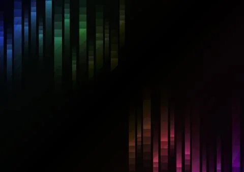 Abstract pixel speed racer reverse background Stock Illustration