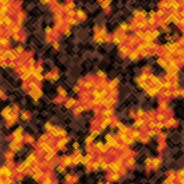 Abstract Pixel Texture with Squares for Banner, Card, Web or Textile Prints Иллюстрация