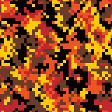 Abstract Pixel Texture with Squares for Banner, Card, Web or Textile Prints Иллюстрация