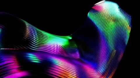 Abstract pixel texture on the video screen. A background with a TV pattern. Stock Footage 291172426