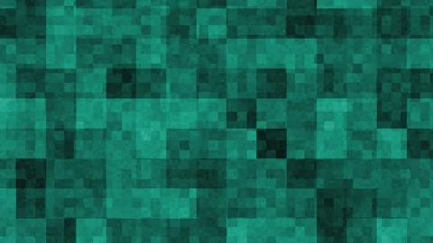 Abstract pixelated background randomly changing the colors of pixels and squares Stock Footage 256682646