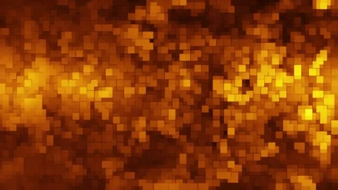 Abstract pixelated background randomly changing the colors of pixels and squares Stock Footage 258014140