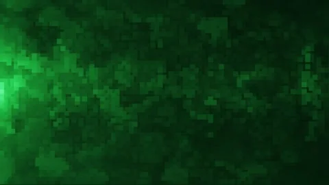 Abstract pixelated background randomly changing the colors of pixels and squares Stock Footage 259138089