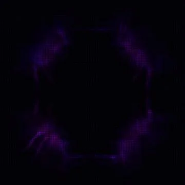 Abstract pixelated black purple background Stock Illustration