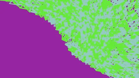 Abstract pixelated color gradient border Illustrazione stock