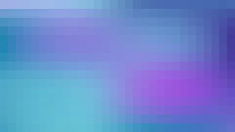 Abstract Pixelated Colorful Gradient Background With Digital Mesh Pattern Illustrazione stock