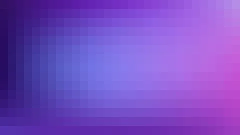Abstract Pixelated Colorful Gradient Background With Digital Mesh Pattern Illustrazione stock