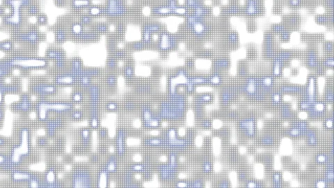 Abstract Pixelated Dotted Pattern with White and Light Blue Highlights Video stock 294189779