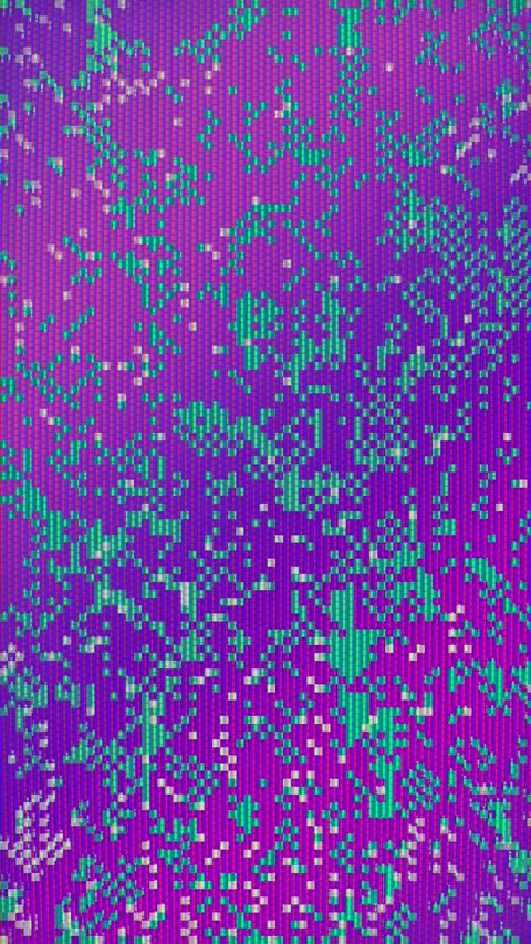 Abstract pixelated flowing rainbow 8 bit gradient retro game Glitch pixel Noise Stock Footage 282402061