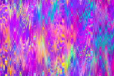 Abstract pixelated flowing rainbow 8 bit gradient retro game Glitch pixel Noise Stock Footage 282773577
