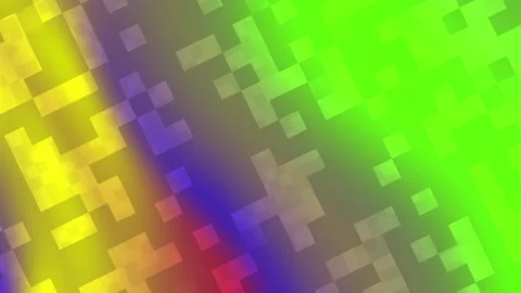 Abstract Pixelated Gradient Background with Geometric Pattern Stock Footage 339706531