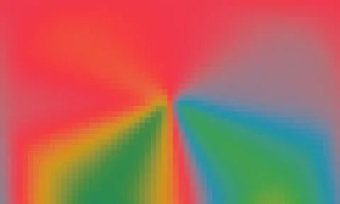 Abstract Pixelated Gradient Background with Geometric Color Transition Stock Illustration