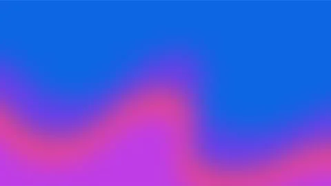 Abstract pixelated gradient background with vibrant blue and magenta wavy p.. Illustrazione stock