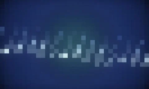 Abstract pixelated gradient design with soft glowing light effects Stock Illustration
