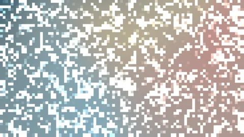 Abstract Pixelated Gradient Transition Background With Soft Colors Video stock 340945578