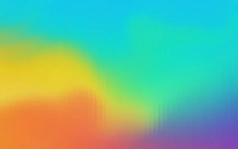 Abstract pixelated gradient of vibrant rainbow colors 스톡 일러스트