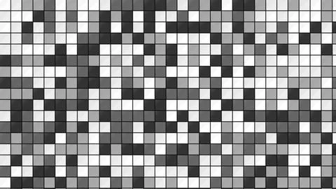 Abstract Pixelated Grid Pattern Background Stock Illustration
