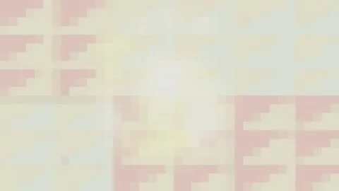 Abstract Pixelated Mosaic Background in Soft Beige and Pink 库存影片 340211213